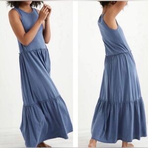 Aerie Knit Tiered Maxi Dress